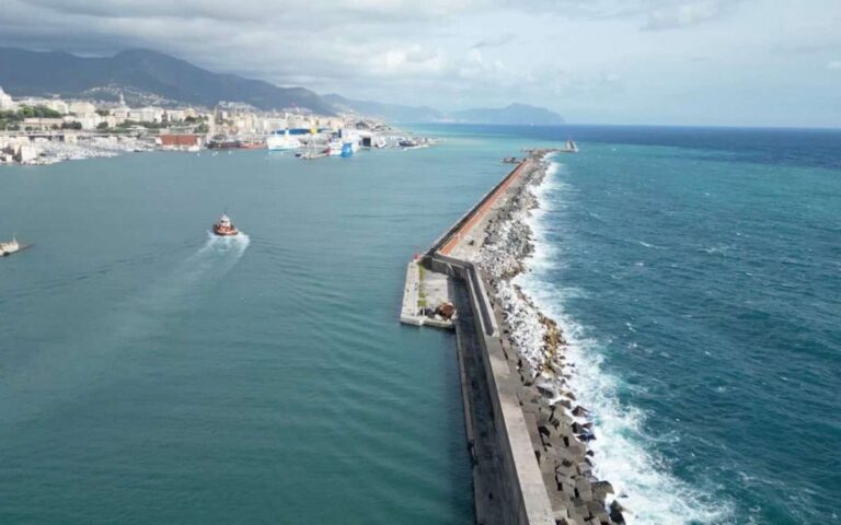 Nuova diga foranea: firmato il contratto tra Adsp Mar Ligure Occidentale e WeBuild