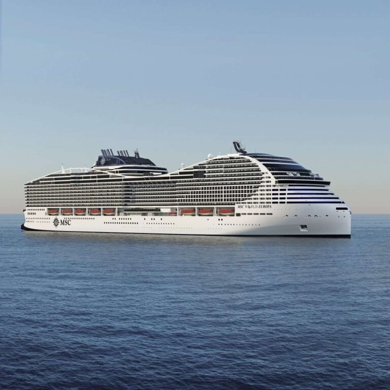Entra nella flotta di Msc World Europa, la nave “green” alimentata a gnl