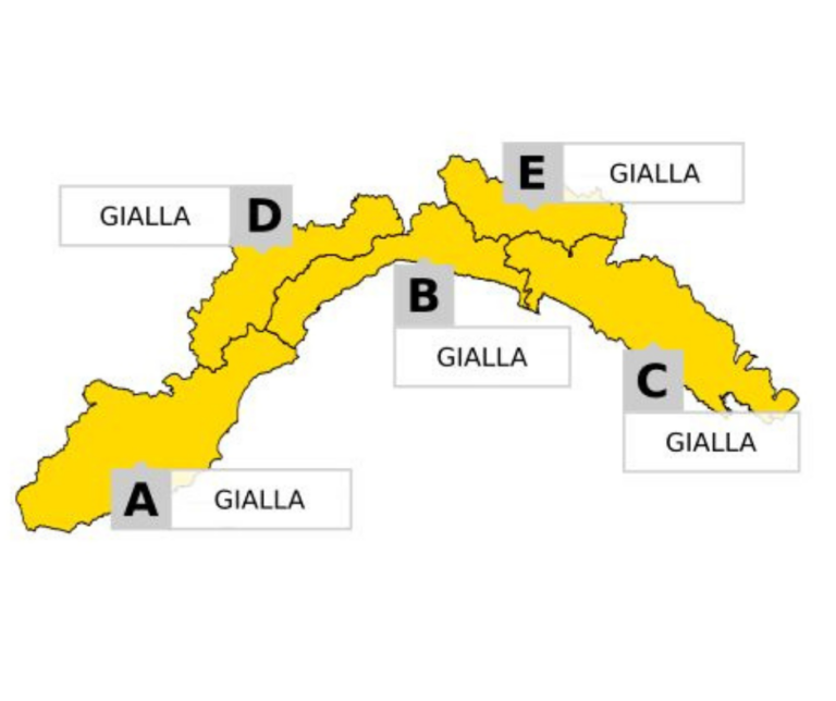 Allerta, Arpal conferma la fine della criticità arancione. Allerta gialla fino alle 18 su tutta la regione