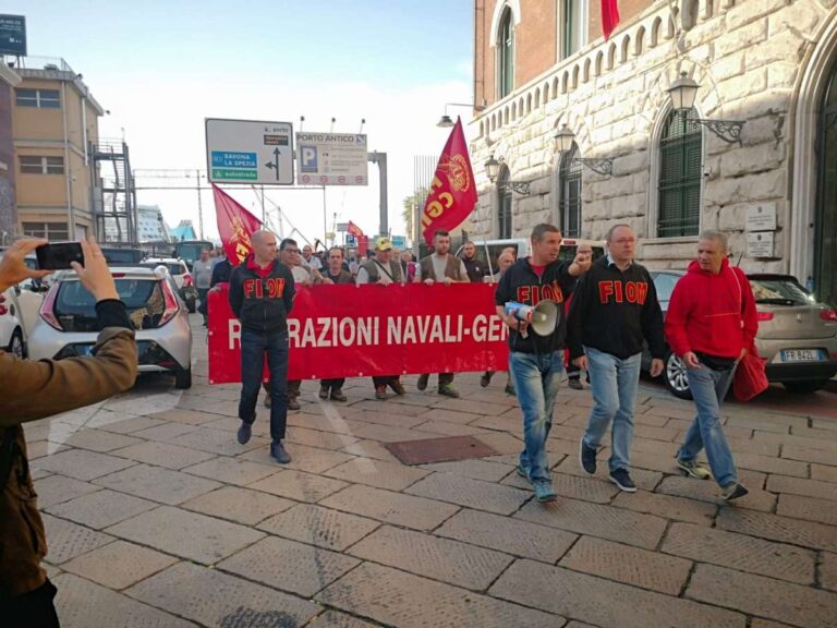 Riparazioni navali, Fiom: «Piano regolatore portuale sancisca missione industriale dell’area»