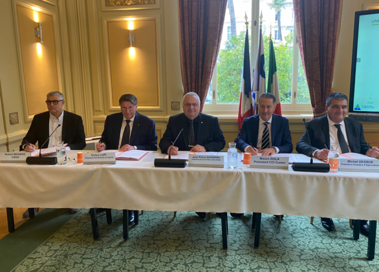 Accordo di cooperazione transfrontaliera tra le Camere di Commercio di Italia e Francia