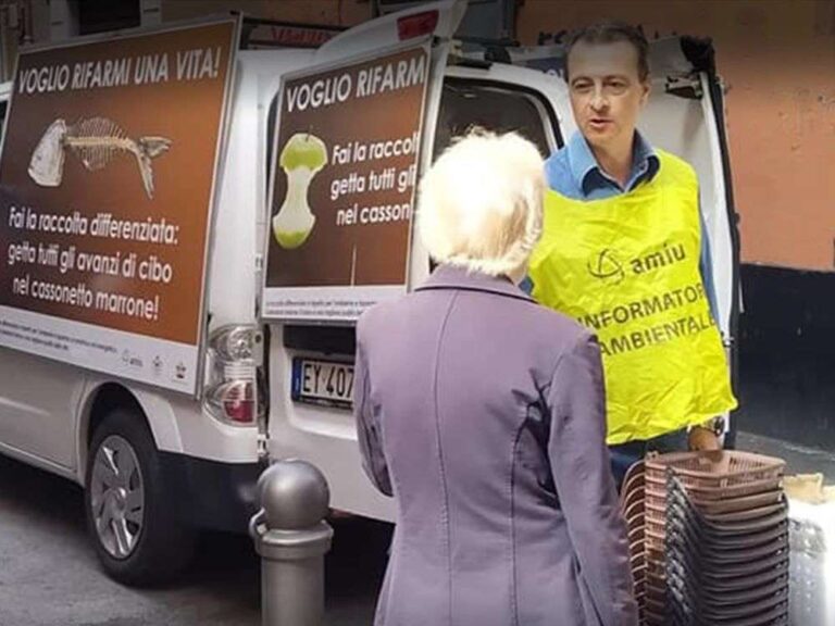 Amiu: da lunedì 12 dicembre il camioncino green nei municipi genovesi