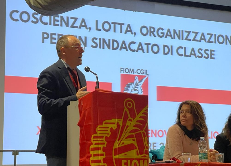 Bonazzi confermato segretario generale della Fiom Cgil Genova