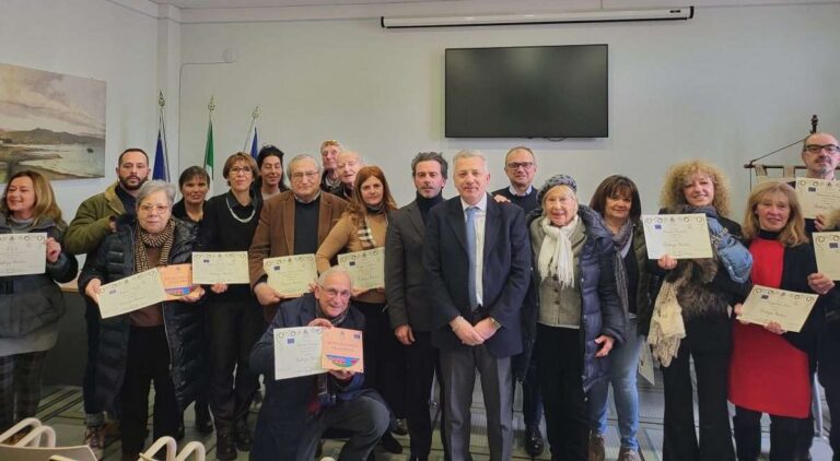 Botteghe storiche: alla Spezia 21 targhe consegnate