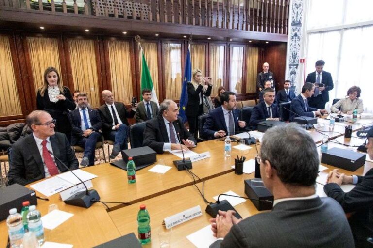 Gronda di Genova, firmato il protocollo d’intesa