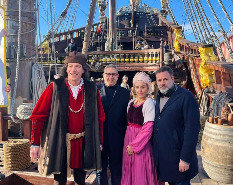 Lastrico come Cristoforo Colombo nello spot della Liguria al Festival di Sanremo