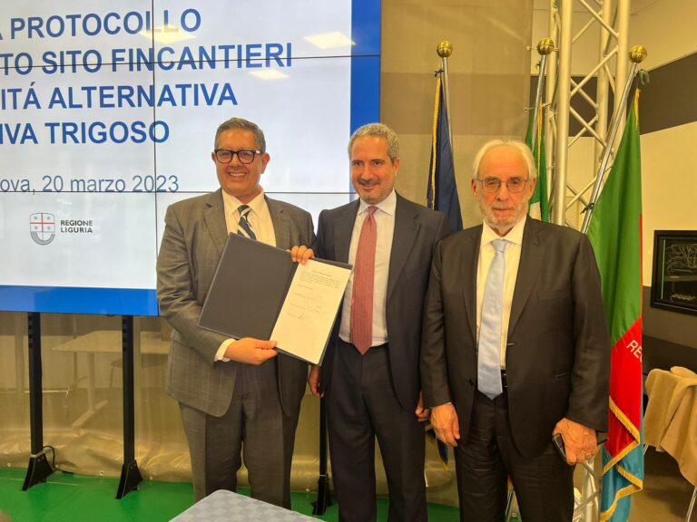 Fincantieri: intesa con Regione e Comune di Sestri Levante per viabilità Riva Trigoso