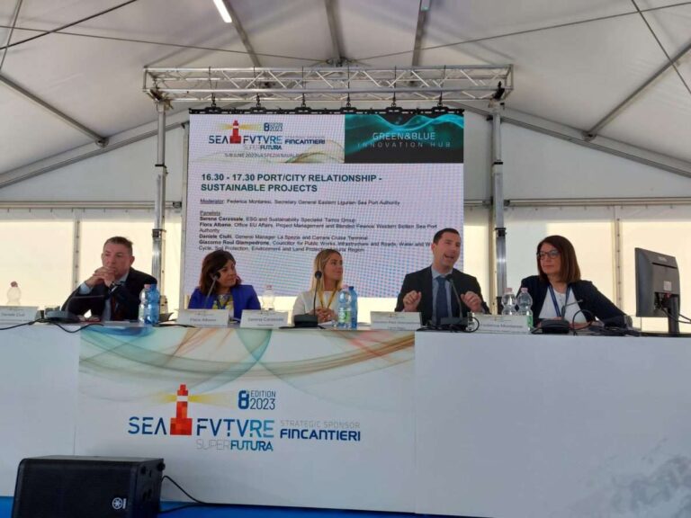 Seafuture: focus dell’AdSP del Mar Ligure Orientale sulla sostenibilità