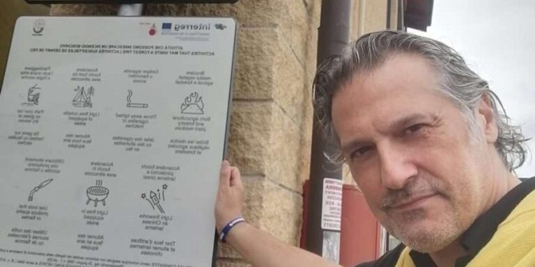 Rischio incendio, Mai (Lega): «Iniziato il test con pannello informativo ad Albenga»