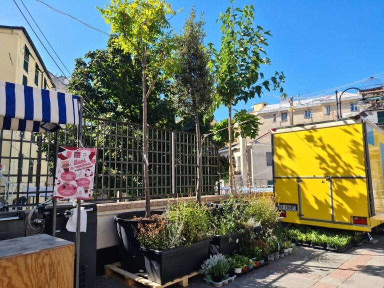 Genova, 100 nuovi alberi ai Giardini Luzzati