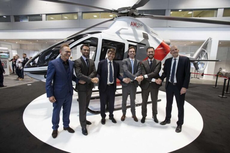 Leonardo: contratti preliminari con Léman Aviation per10 AW09