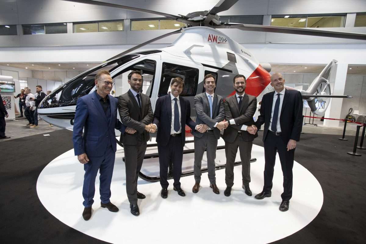 Leonardo: contratti preliminari con Léman Aviation per10 AW09
