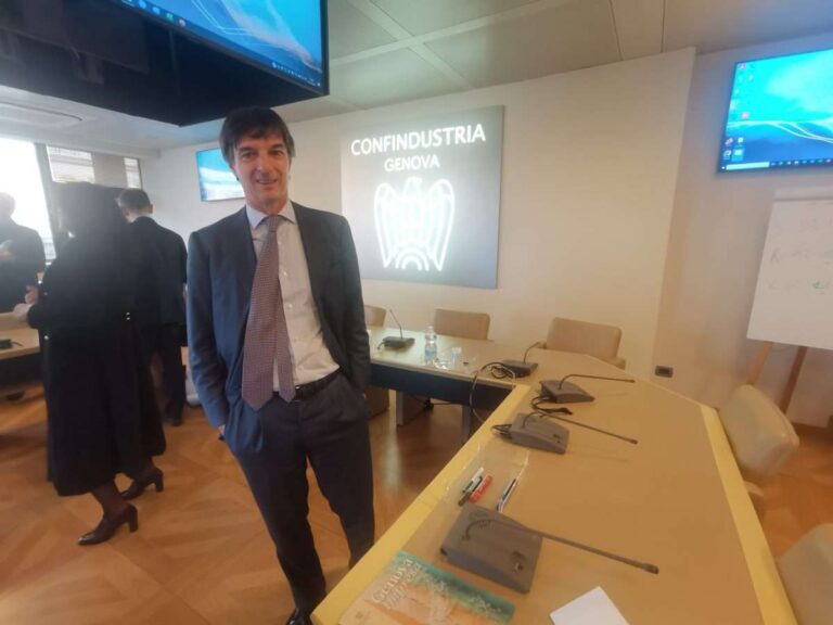 Gozzi candidato in Confindustria, Mondini: «Avrà il supporto di tutta la Liguria»