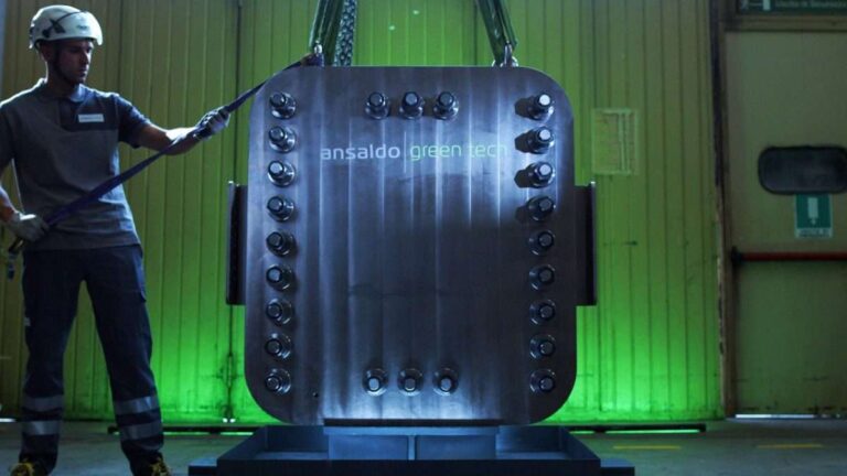 Idrogeno: testato il primo prototipo di elettrolizzatore full size di Ansaldo Green Tech