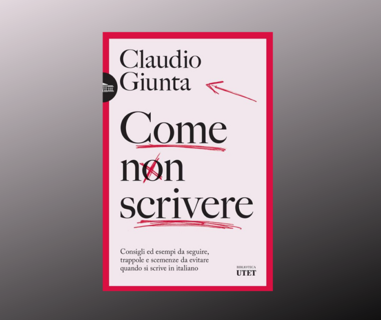 “Come non scrivere” di Claudio Giunta