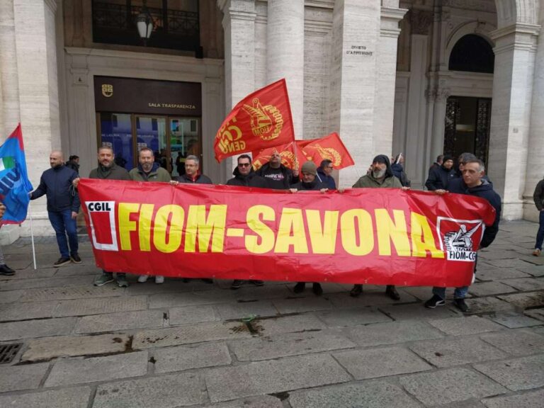 Piaggio, Fiom: “Incontro in Regione utile ma c’è preoccupazione”