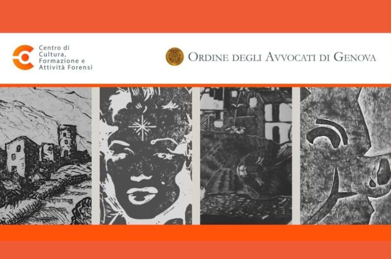 Incisioni in cavo, in rilievo e monotipi: collettiva di arti grafiche al Centro Cultura degli avvocati di Genova