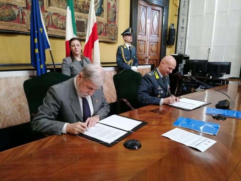 Pnrr: firmato protocollo tra Città Metropolitana, Comune di Genova e guardia di finanza
