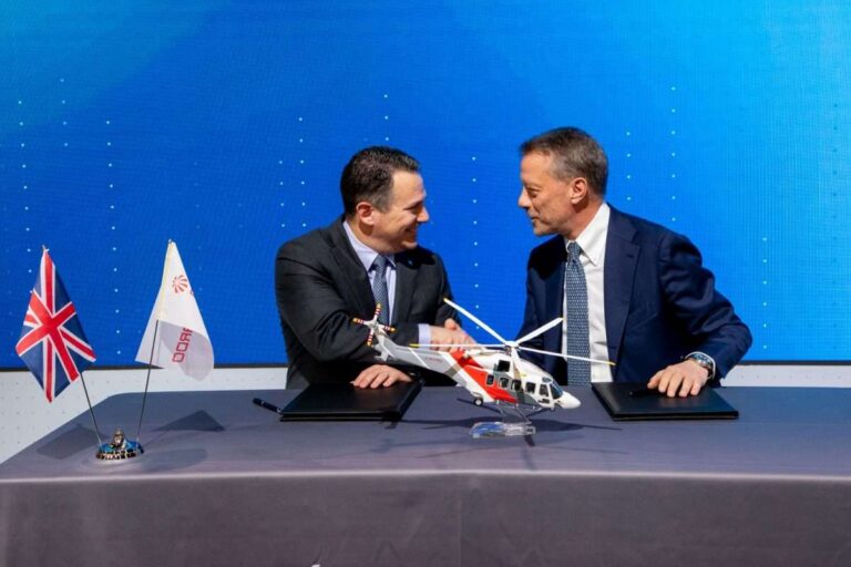 Leonardo, accordo con Bristow per l’acquisto di dieci elicotteri AW189