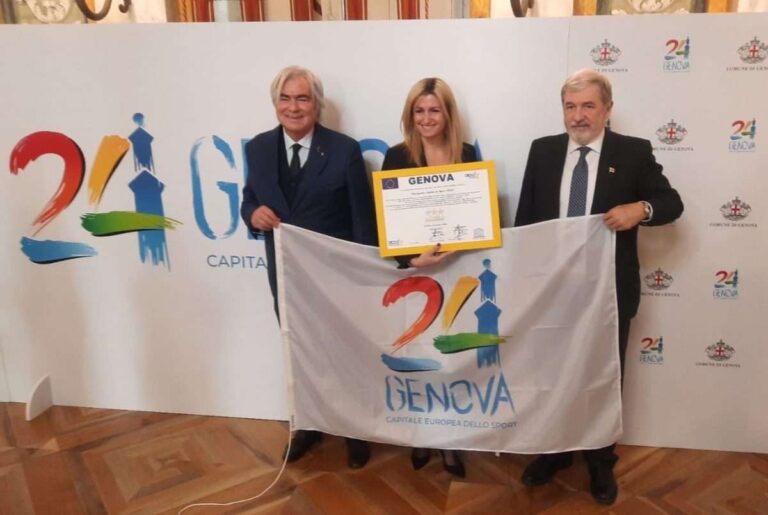 Genova Capitale europea dello sport: il 15 febbraio a Roma la presentazione del calendario degli eventi