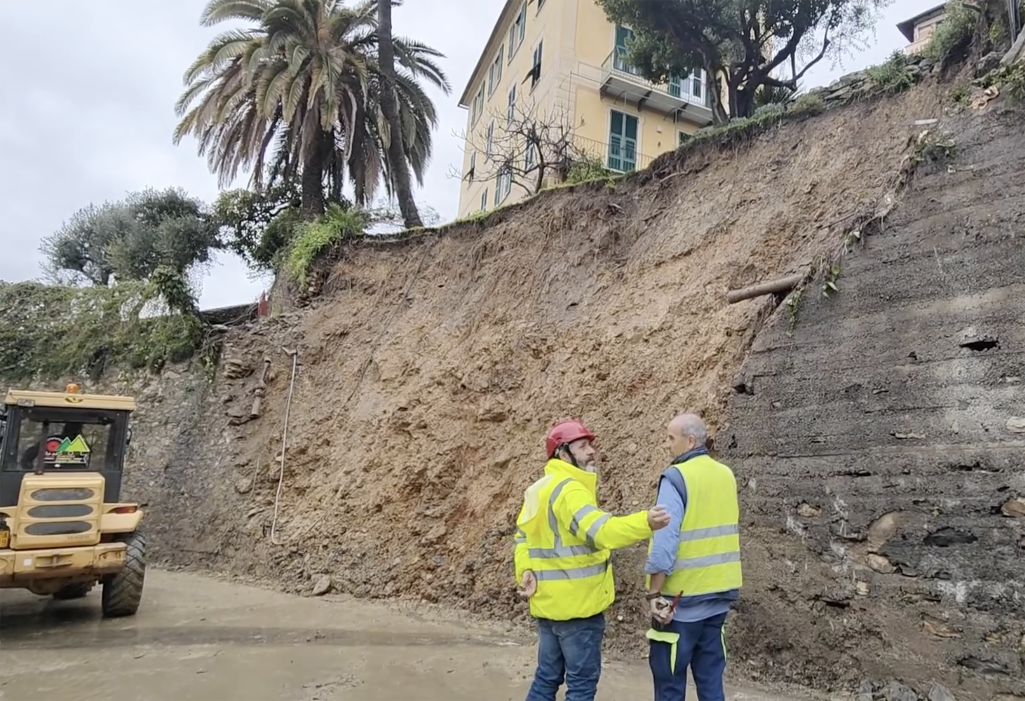 Pieve Ligure: riaperta a senso unico alternato la provinciale 29 via Roma