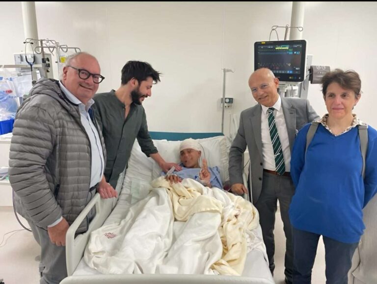 In arrivo al Gaslini la terza equipe sanitaria con due bambini palestinesi