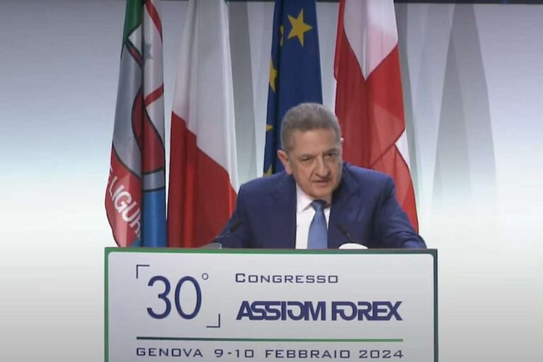 Assiom Forex, Panetta (Banca d’Italia): “Genova centrale nel sistema bancario e finanziario italiano”