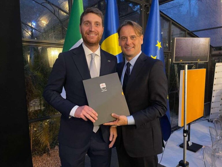 Sanremo, a villa Nobel apre il consolato onorario di Svezia