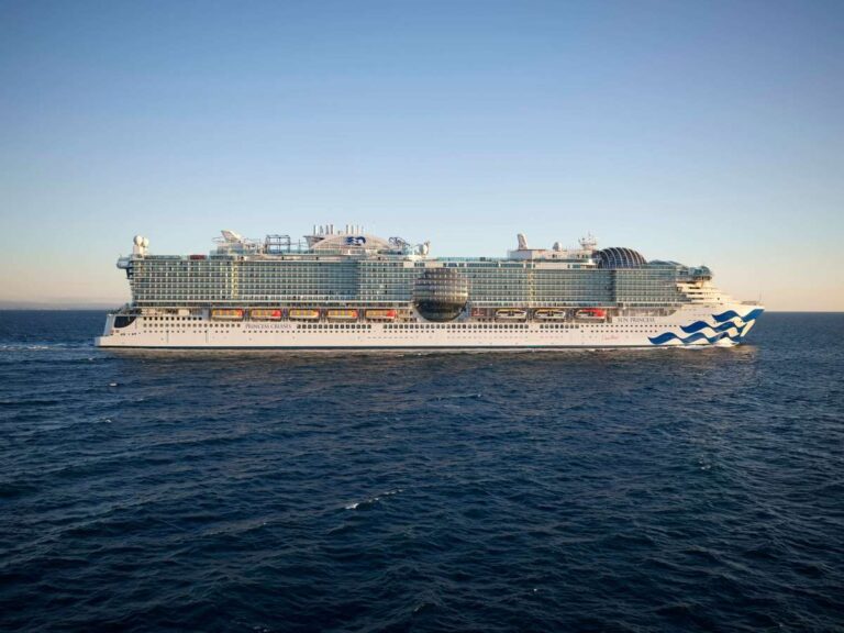 Fincantieri: consegnata Sun Princess, prima di due navi da crociera a Lng