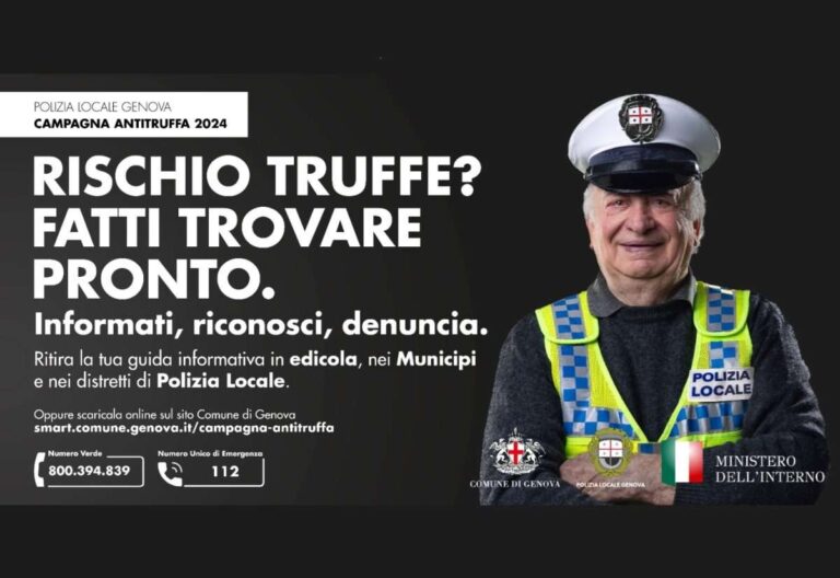 Genova, parte la campagna antitruffa 2024 della Polizia locale