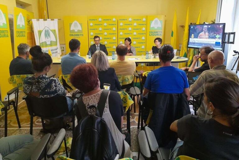 Coldiretti Liguria scrive a Toti: serve intervento tempestivo della politica su piano idrico e olivicolo