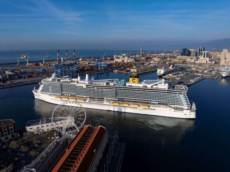 Costa Crociere, nel 2024 a Genova il 40% di scali in più