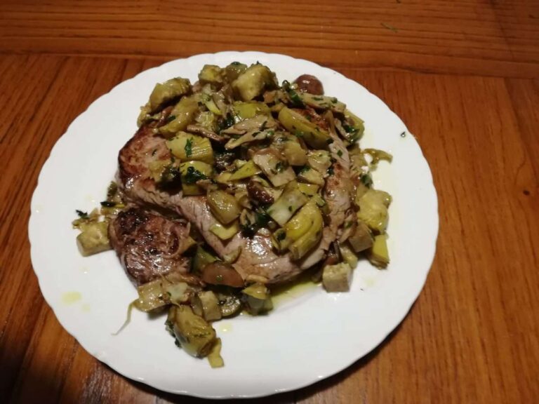 Medaglioni di manzo alla genovese