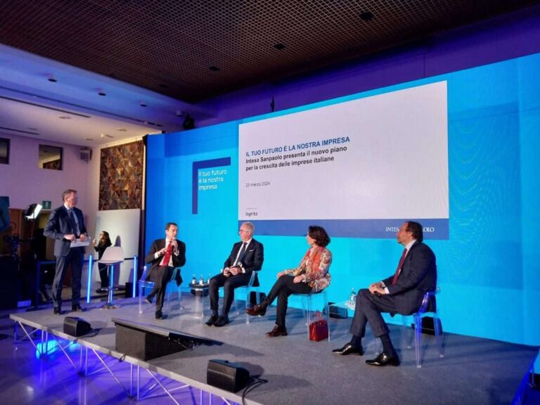 Intesa Sanpaolo: nuovo piano da 120 miliardi per la crescita e il futuro delle imprese