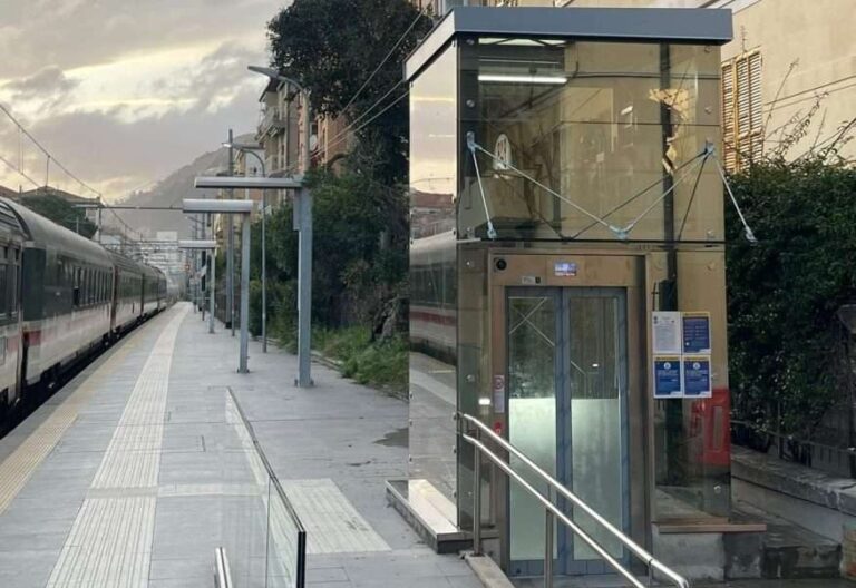 Chiavari, Rfi ha attivato oggi due nuovi ascensori alla stazione