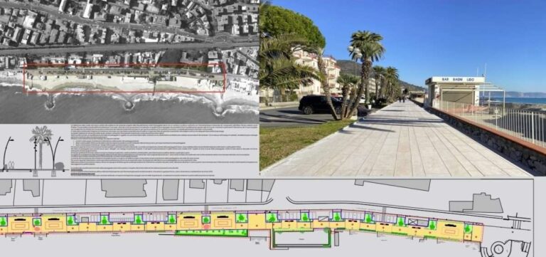 Ceriale: assegnato altro lotto di lavori per la riqualificazione della passeggiata