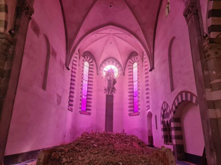 Complesso di Sant’Agostino a Genova: riapertura parziale il 30 maggio. Il sopralluogo