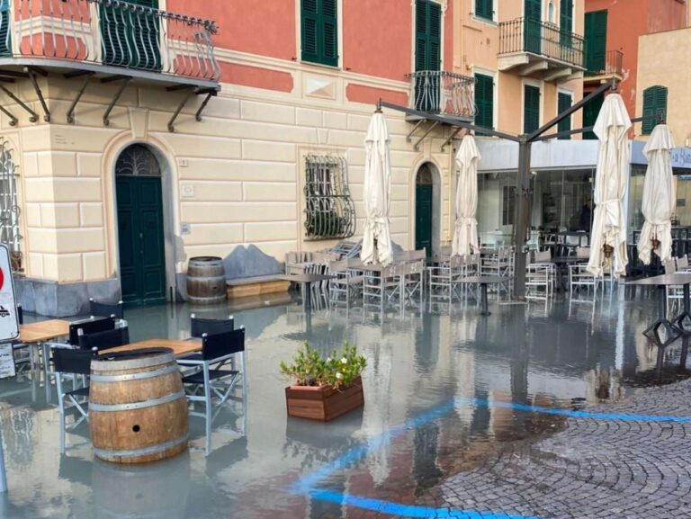 Mareggiata Celle Ligure danni maltempo