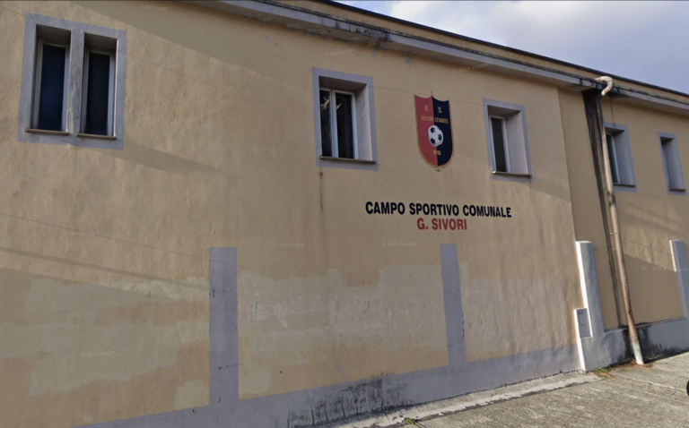 Sestri Levante, ritardi sui lavori al campo Giuseppe Sivori: cambiata ditta e direttore dei lavori