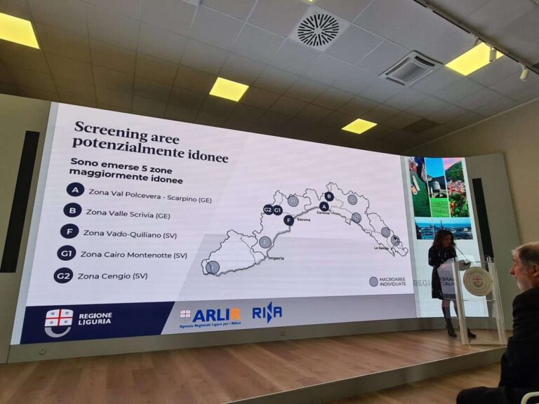 Rifiuti, primo passo verso la chiusura del ciclo: il Rina ha individuato 5 aree in Liguria per l’impianto