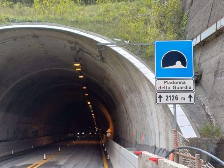 Galleria Madonna della Guardia riaperta 24 ore su 24 dal 24 luglio e ad agosto