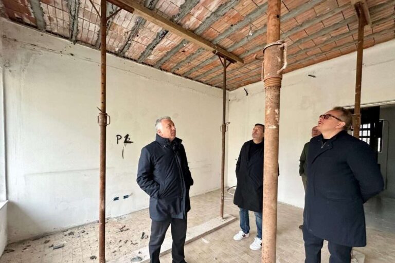 La Spezia, ripartono i lavori all’ex comando di polizia municipale in via La Marmora