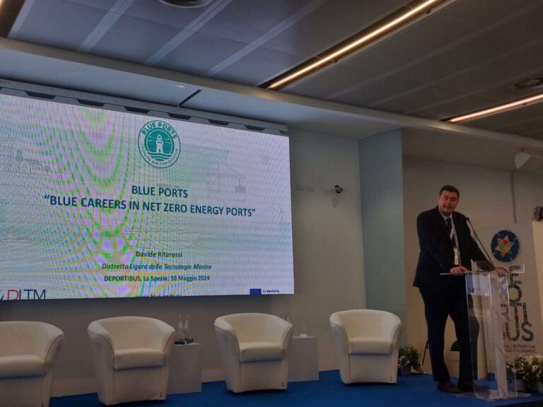 Dltm presenta il progetto Blue Ports per la transizione energetica negli scali Ue