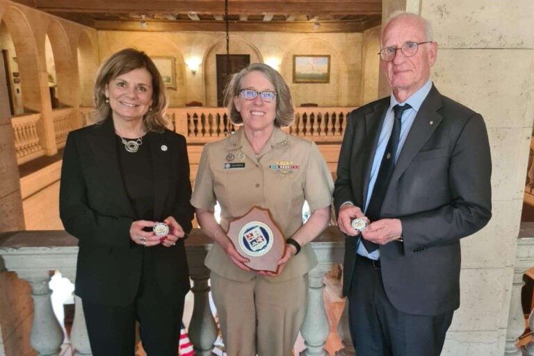 Missione negli Stati Uniti per la delegazione dell’Accademia Italiana Marina Mercantile