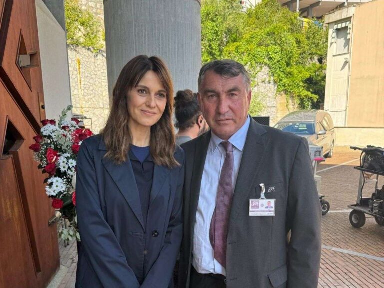 Nelle riprese della fiction Petra 3 si rinnova il sodalizio con Asef