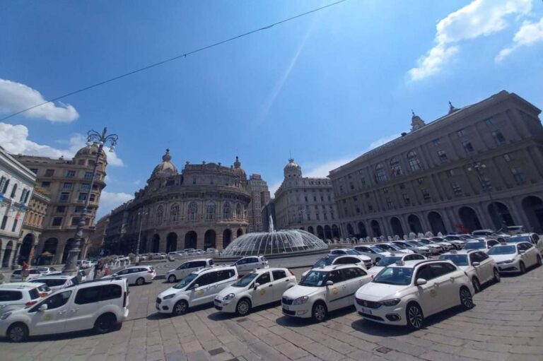Martedì 21 maggio anche a Genova sciopero dei taxi
