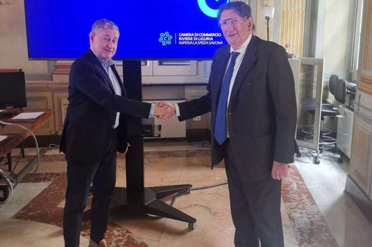 Camera di commercio Riviere di Liguria, Berta nominato vicepresidente