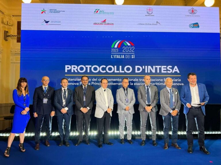 Genova, protocollo d’intesa per potenziare il collegamento pedonale Principe-Stazione Marittima