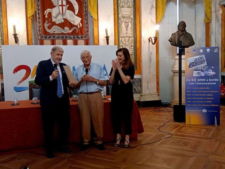 50 anni di servizio RadioTaxi a Genova: ogni anno trasportati 600mila passeggeri