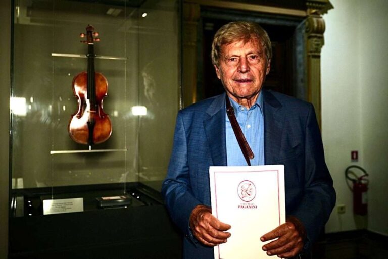 Premio Paganini, a Tursi il presidente di giuria Uto Ughi